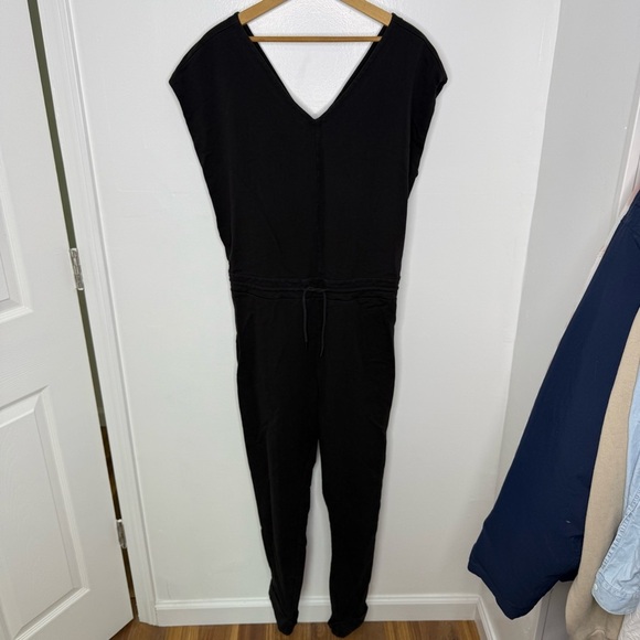 PATAGONIA Organic Cotton Roaming Black Jumpsuit - Picture 3 of 8